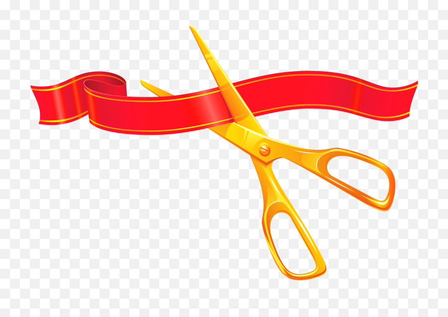 First Day Of School Decor Png Picture - Red Ribbon Scissor Png,Ribbon Cutting Png