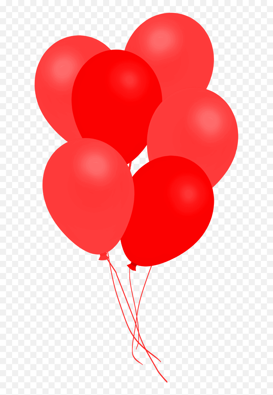 Balloon Clipart - Transparent Red Balloons Png,Red Balloons Png