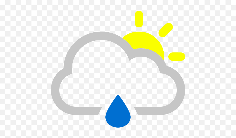 Raindrop Sun Icon - Icon Png,Raindrop Png
