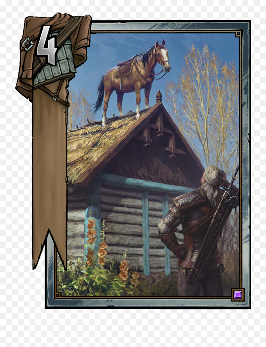 Roach - Gwent Wiki Witcher Roach On Roof Png,Roach Png