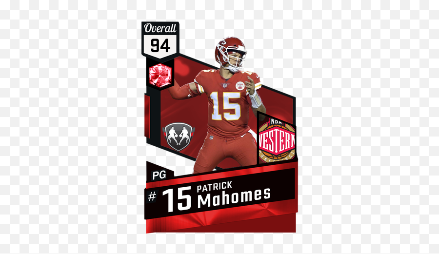 Patrick Mahomes - Nba 2k17 Custom Card 2kmtcentral Stephen Curry 2k17 Card Png,Patrick Mahomes Png