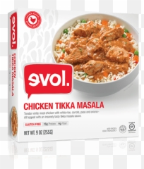 Chiken Png - Evol Classic Single Meal Chicken Tikka Masala Evol Chicken Enchilada Bake,Ravioli Png