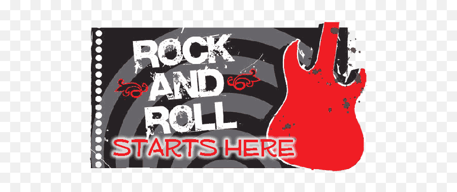 Rock N Roll Stars Here - Rock And Roll Graphic Full Size Png,Rock N Roll Png