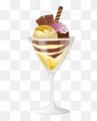 Ice Cream Sundae Png Clip Art