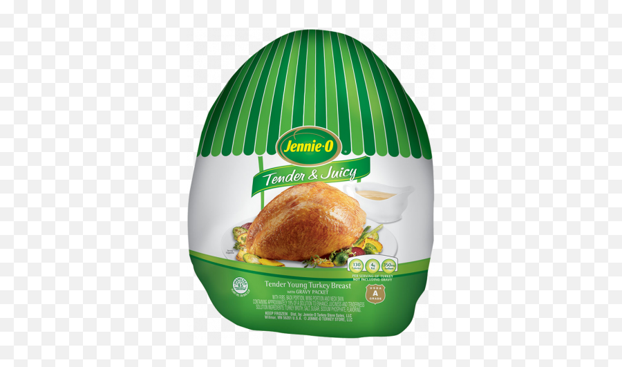 Frozen Whole Turkey Breast - Jennie O Turkey Breast Png,Cooked Turkey Png