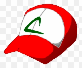 Pokemon Trainer Hat Clipart - Ash Ketchum Hat Clipart Png,Pokemon Trainer Transparent