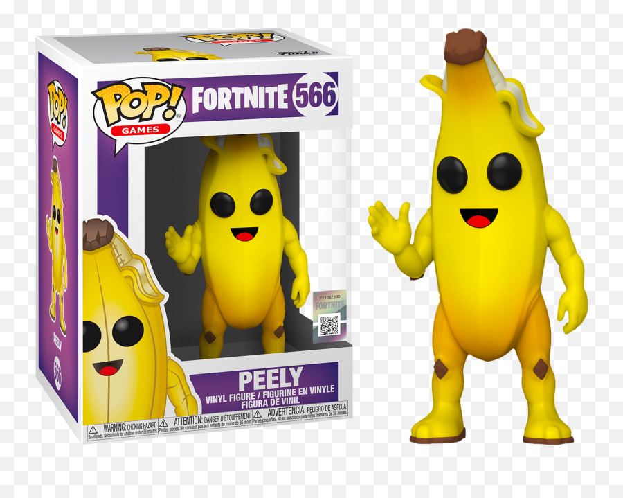 Pop Games 566 Fortnite - Peely Figurinestoys And Fortnite Funko Pop Peely Png,Fortnite Loot Png