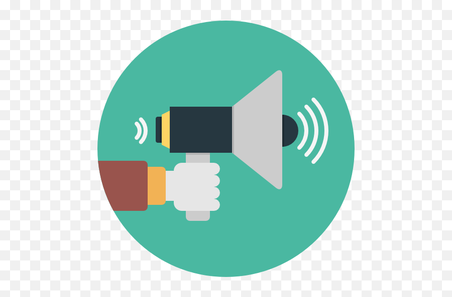 Megaphone Loudspeaker Shout Protest - Announcement Hand Speaker Icon Png,Protest Png