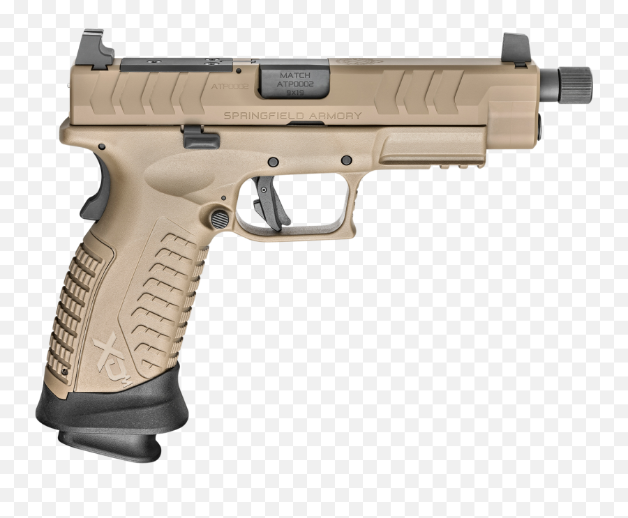 Springfield Xdm Elite Osp 9mm 45 Threaded Barrel - Springfield Xdm Elite Png,Draco Gun Png