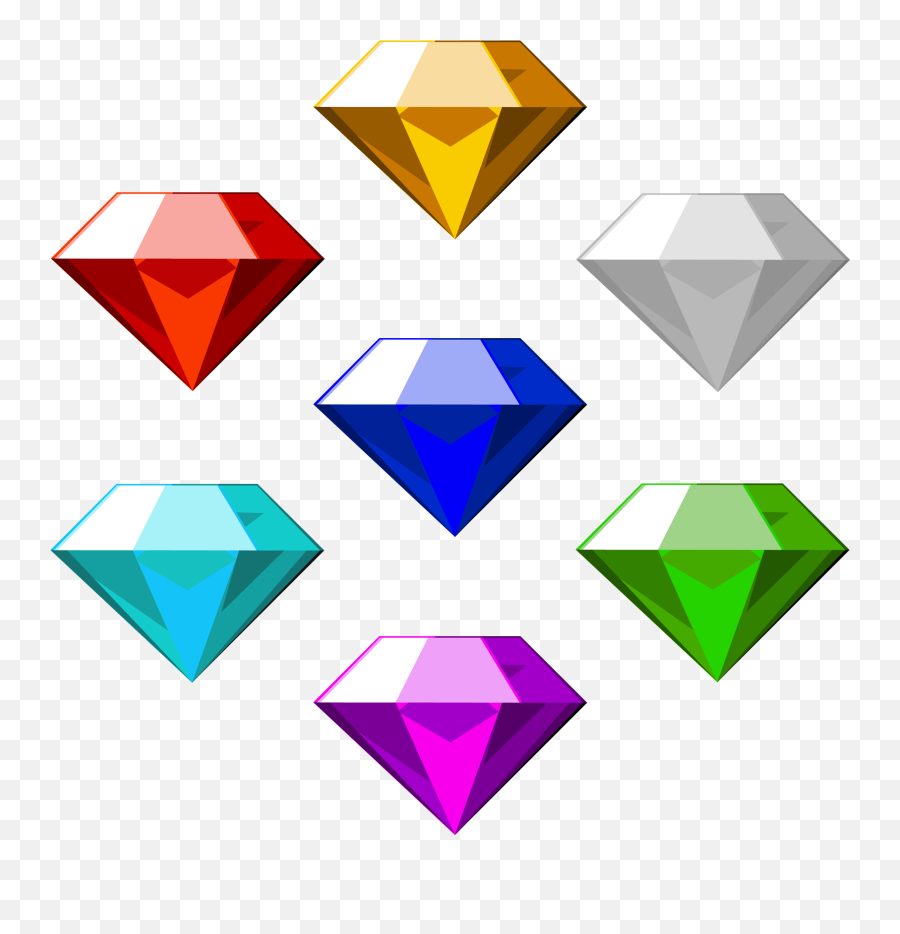 Chaos Emerald Png 2 Image - Chaos Emeralds,Chaos Emerald Png