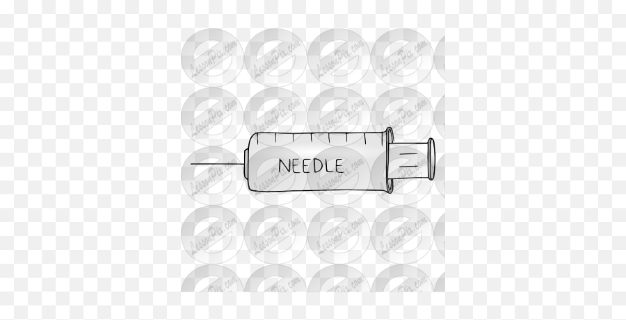 Syringe Picture For Classroom Therapy Use - Great Syringe Technical Drawing Png,Syringe Clipart Png