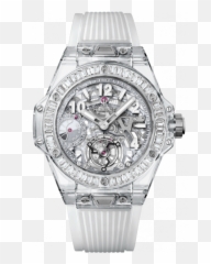 Hublot Big Bang Tourbillon Sapphire Baguettes 45mm 405jx0120rt1904 - Paminklas Aleksandrui Pirmajam Png,Big Bang Png