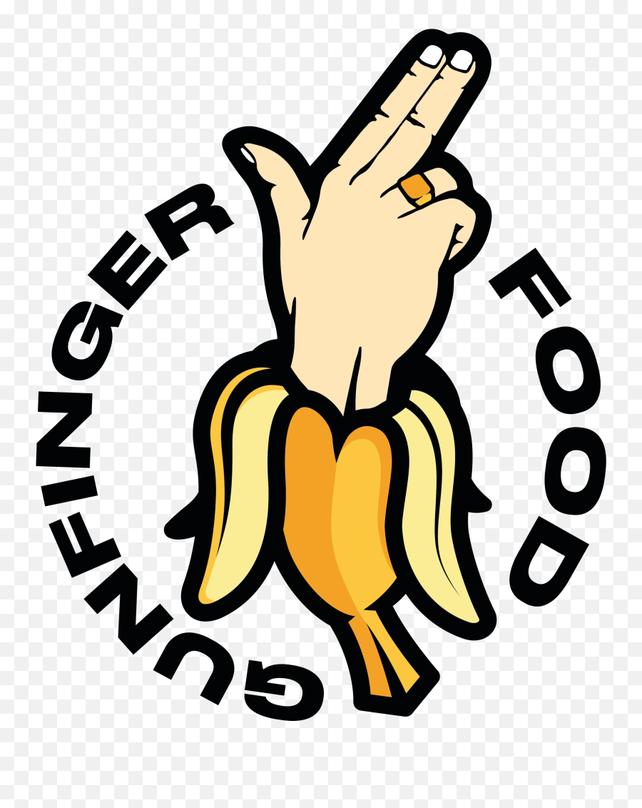 Gunfinger Food - Record Label Vinyl Radio Show Clip Art Png,Finger Gun Png