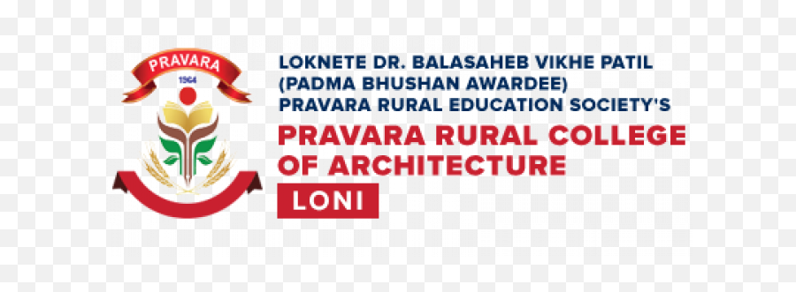 College Of Architecture Loni Barch - Pravara Rural College Of Architecture Loni Logo Png,Architecture Logo