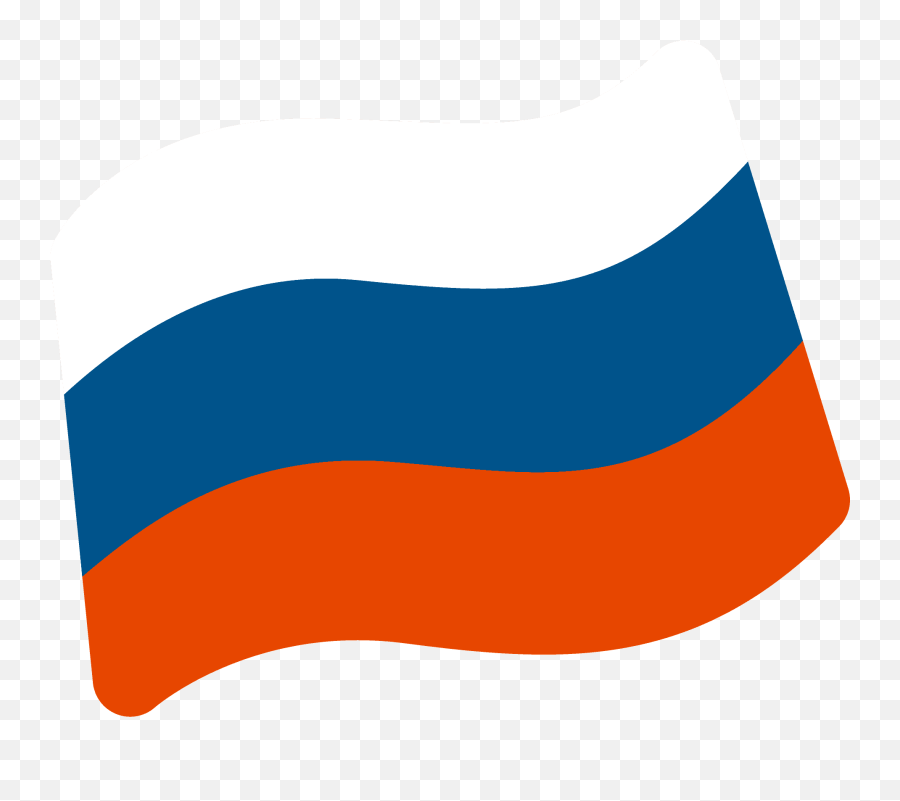 Russia Flag Emoji Clipart - Russian Flag Emoji Png,Russian Flag Transparent