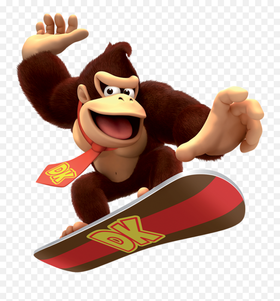 Mario Und Sonic Donkey Kong - Sonic And The Secret Rings Png,Funky Kong Png