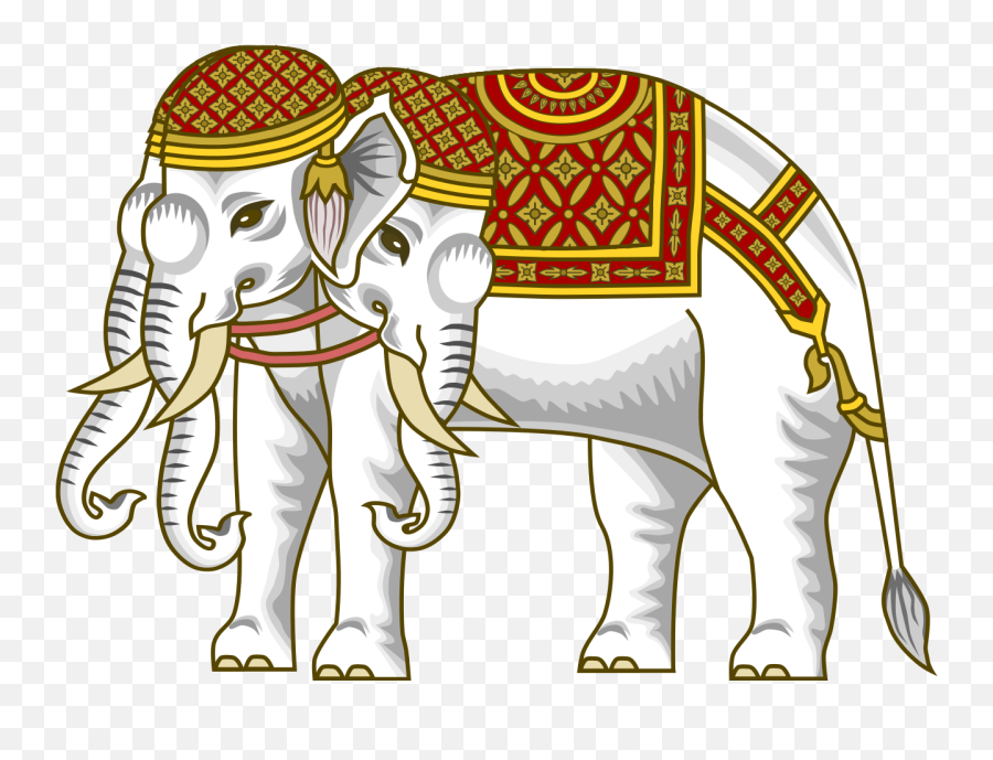 Hindu God Indra Depicted - Iravatham Elephant Png,White Elephant Png