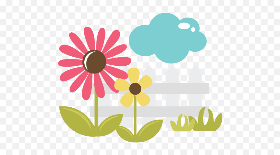 Cute Flower Clipart Png 3 Station - Cute Flower Clipart Png,Spring Flowers Png