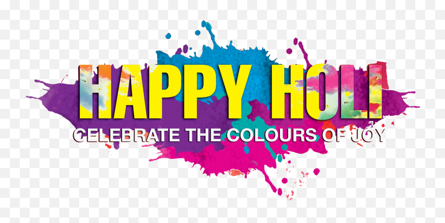 Download Hd Picsart Colour Png - Happy Holi Png Text Hail The Amber Lamps,Colour Png