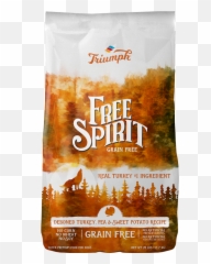 Free Spirit Grain Turkey Pea U0026 Sweet Potato Recipe Dog - Triumph Dog Food Png,Grain Png