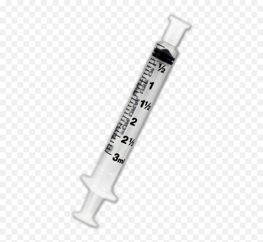 Oral Syringes With Caps - 3cc Medical Png,Syringe Transparent
