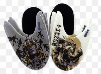 Thanos Marvel Avengers Endgame Zlipperz - Shoe Png,Infinity Stones Png