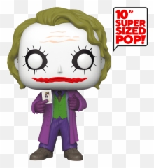 Funko Pop Batman The Dark Knight - Joker 10 inch Hot In png