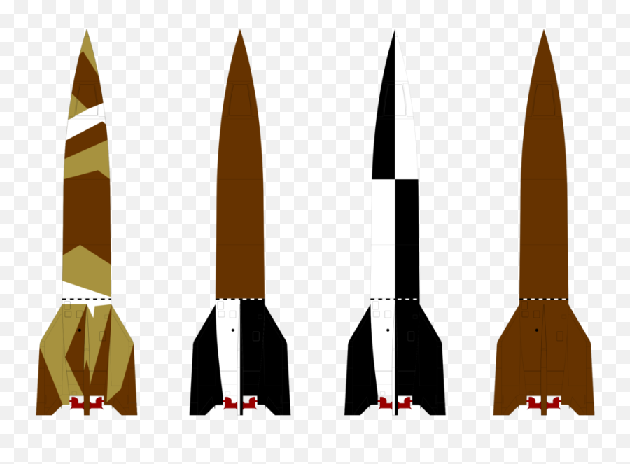 Cold Weapon Rocket Png Clipart - V2 Rocket Clipart,Missile Png