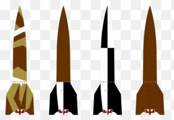 Cold Weapon Rocket Png Clipart - V2