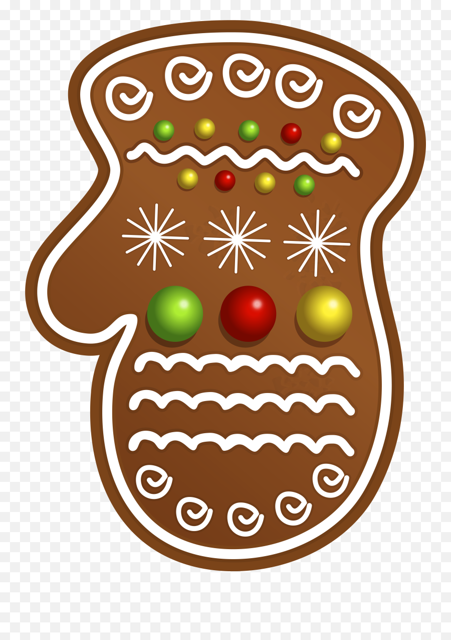 Christmas Cookie Glove Png Clipart Image - Christmas Cookie Clipart Png,Cookies Transparent Background