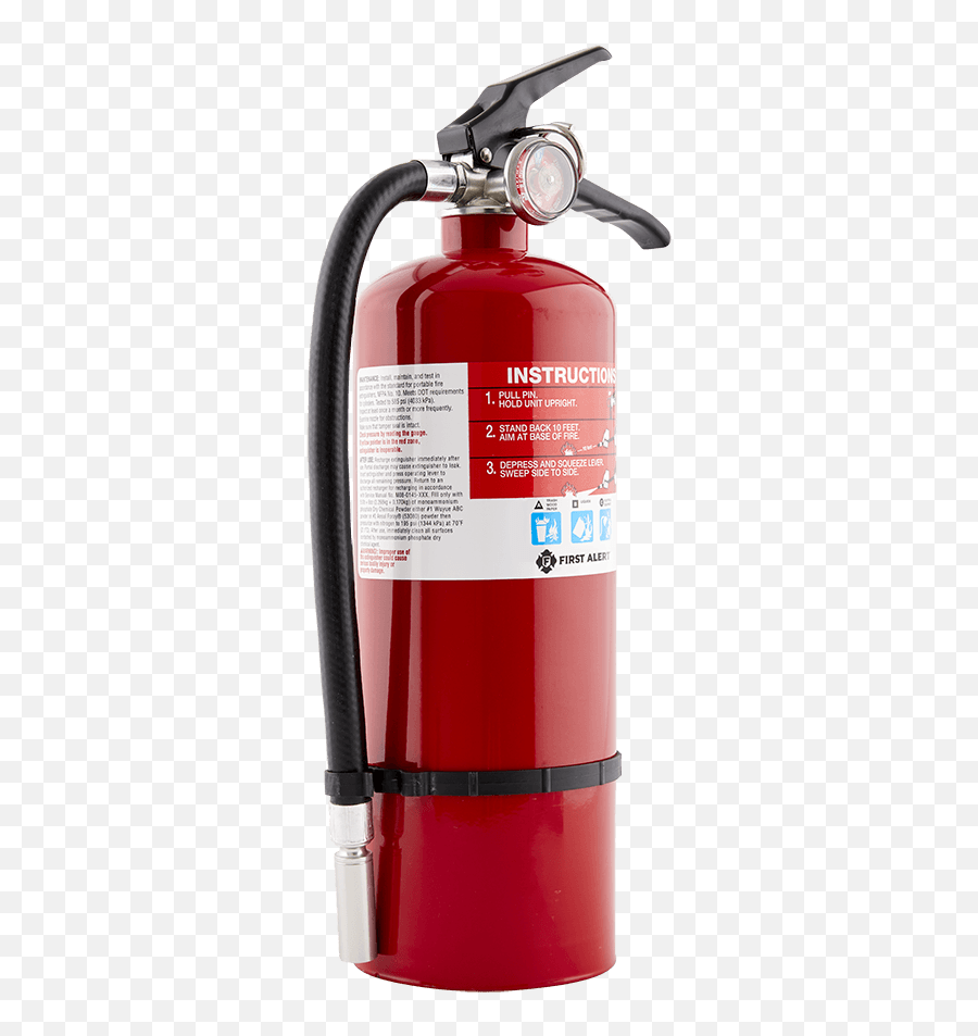 Rechargeable Heavy Duty Plus Fire Extinguisher Ul Rated 3 - A Fire Extinguisher Mount First Alert Png,Fire Extinguisher Png