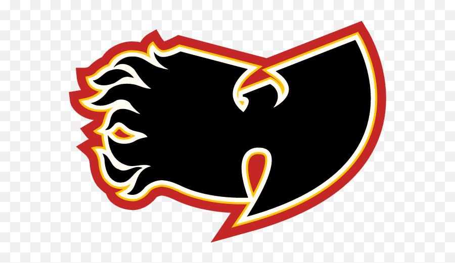 Wu - Tang Parodies On Behance Calgary Flames Png,Wu Tang Logo Png
