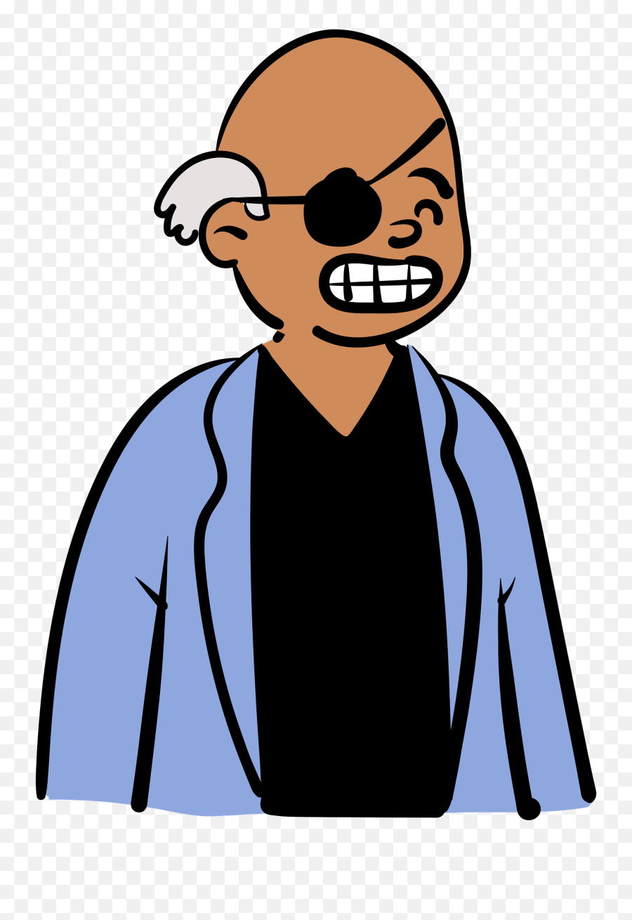 Old Man With An Eyepatch Clipart Free Download Transparent - Clip Art Png,Eyepatch Png