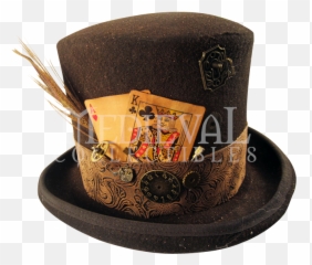 Mci - 6533png 656656 Steampunk top hat Mens Top Hat