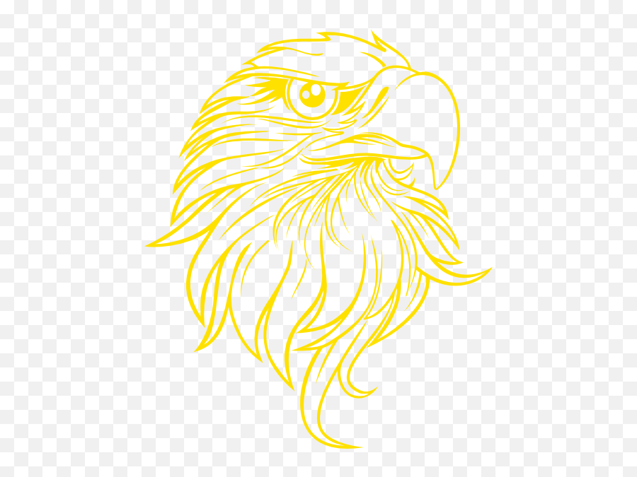 Eagle Feather Outline - Automotive Decal Png,Eagle Feather Png