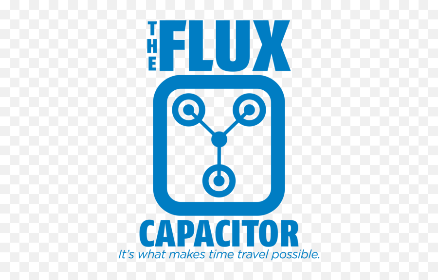 Flux Capacitor Back To The Future T - Flux Capacitor Logo Png,Back To The Future Logo Transparent