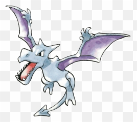Dog Painting Pop Art - Aerodactyl Official Artwork Pokemon Png,Aerodactyl Png