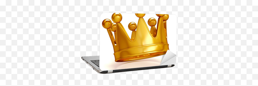 3d Golden Crown - Corona Sin Fondo Blanco Png,Gold Crown Transparent Background