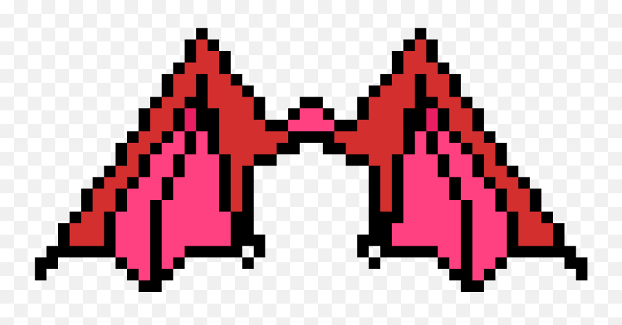 Devil Wings Pixel Art Clipart - Full Size Clipart 5782803 Demon Wings Pixel Art Png,Devil Wings Png