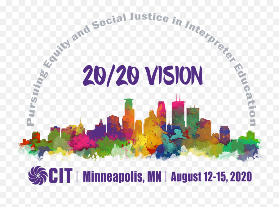 2020 Conference Logo And Artist U2013 Cit - 2020 Vision Logo Design Png,World Vision Logo