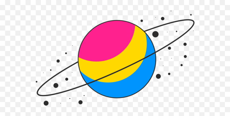 Pan Pride Wallpapers - Wallpaper Cave Pansexual Planet Png,Pansexual Flag Icon