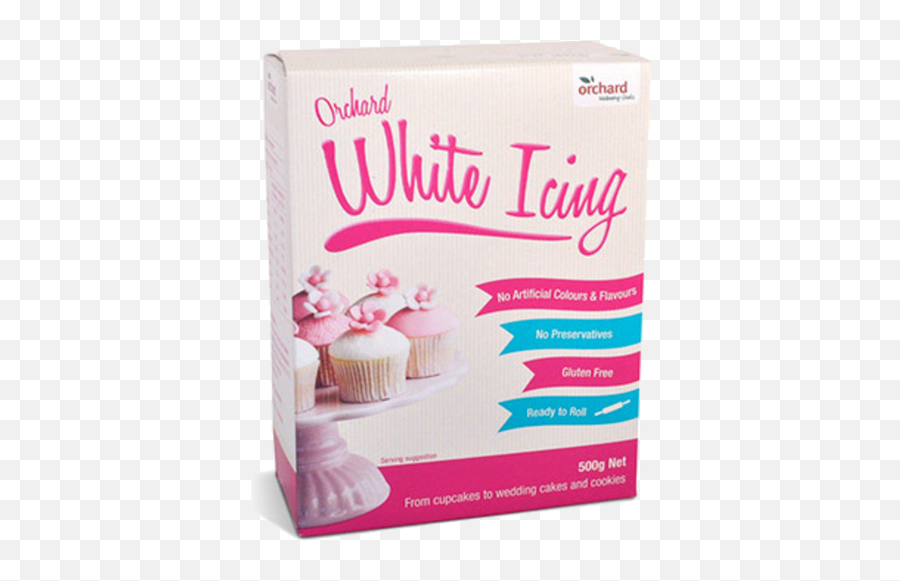 Orchard Icing White 500g - Baking Cup Png,Cupcake Icon League