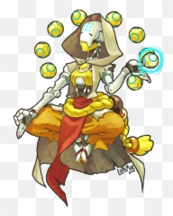 Overwatch Zenyatta Transparent - Drawings Of Overwatch Zenyatta Png,Zenyatta Png