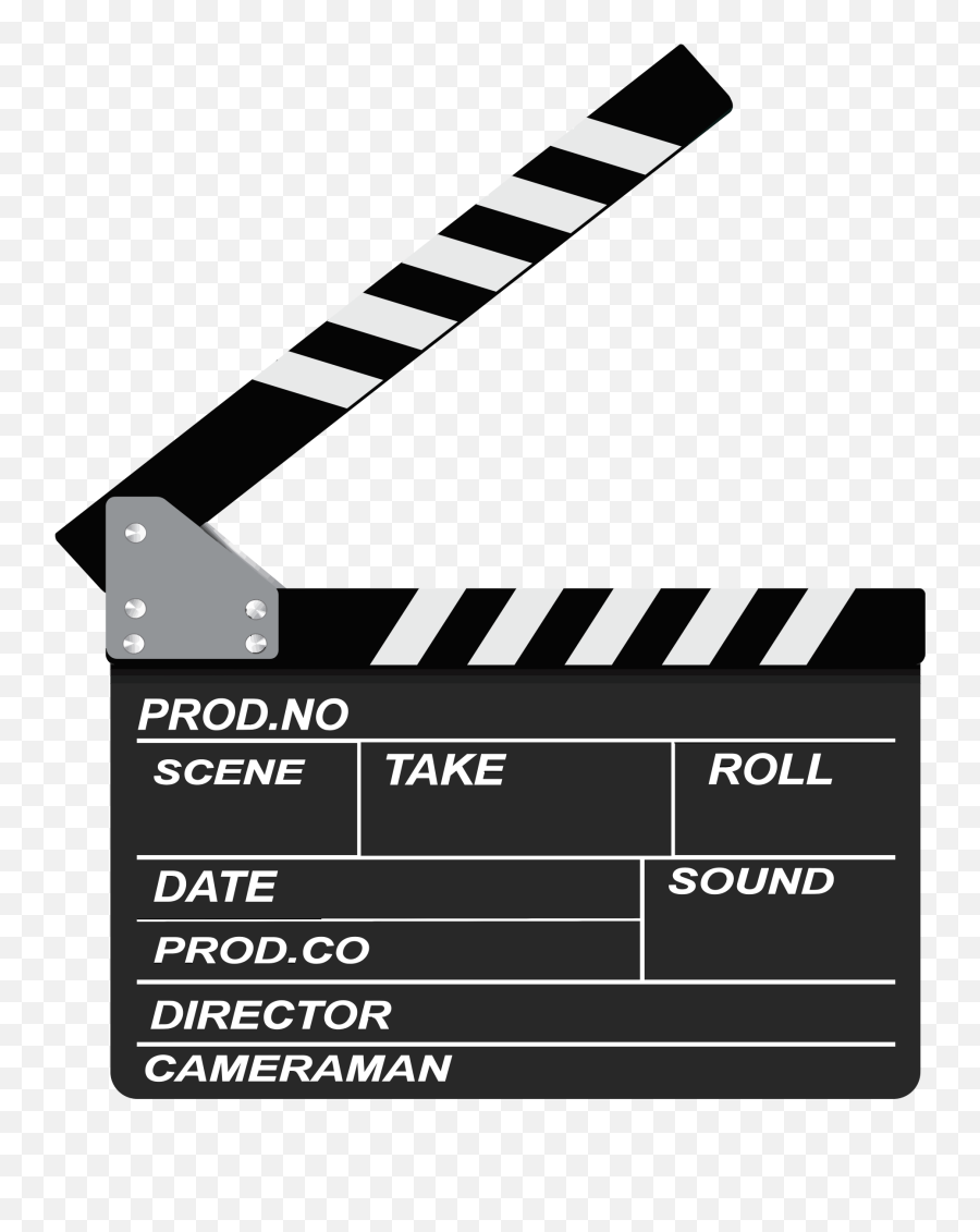 Movies Clipart Film Slate - Film Slate Png,Movies Png