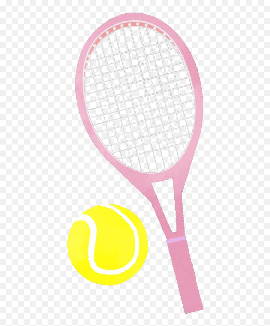 Tennis Ball And Racket - Cute2u A Free Cute Illustration Wood Racquetball Racquet Png,Tennis Ball Icon