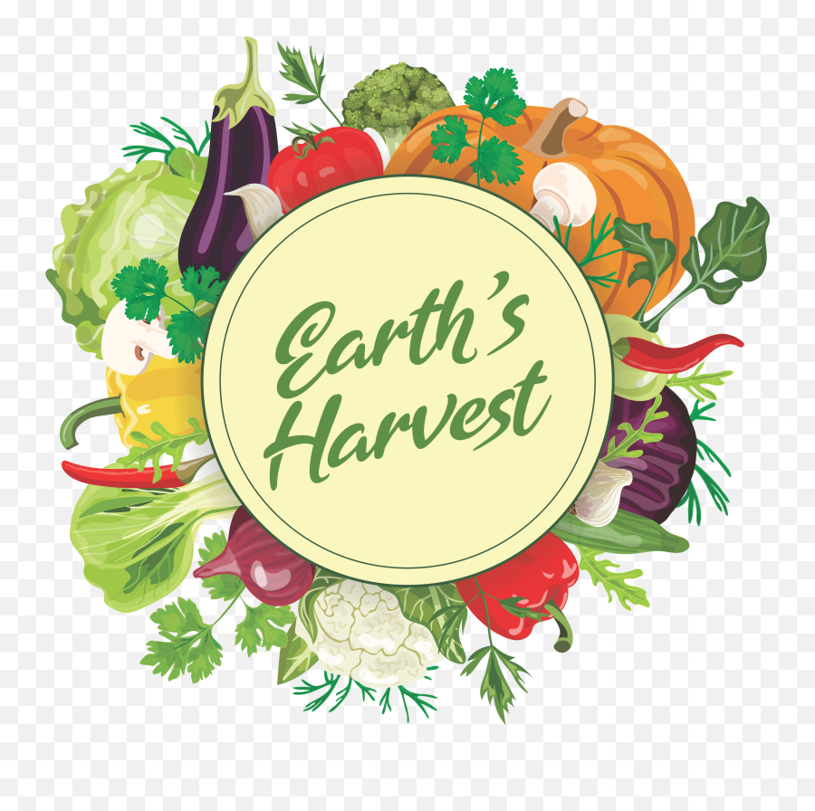 Plant Based Cuisine Earthu0027s Harvest United States - Etiquetas Para Productos De Verduras Png,Veg Non Veg Icon Vector