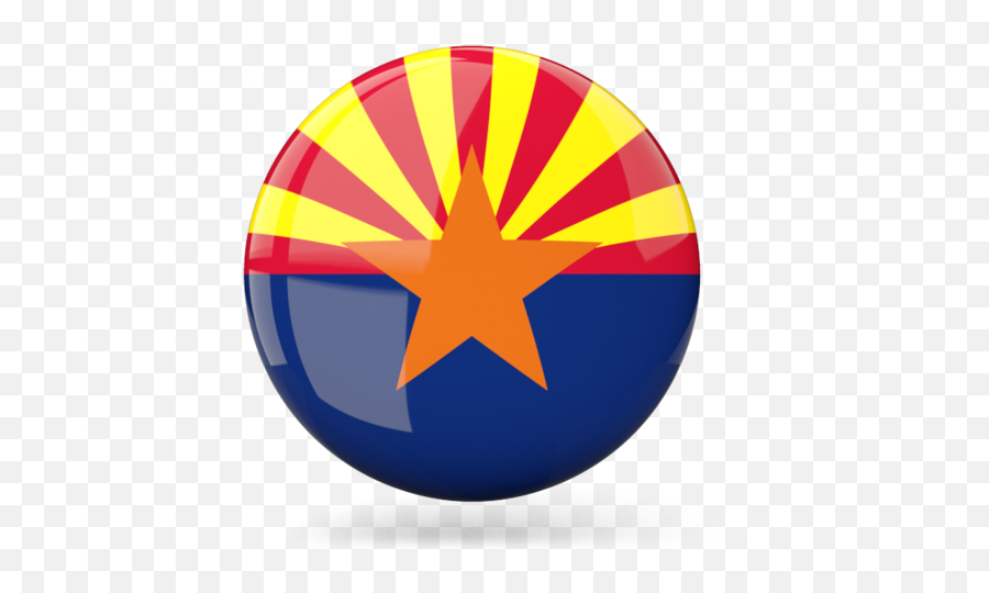 Download Hd Arizona Flag Icon Transparent Png Image - Arizona Flag Icon,Blue Flag Icon