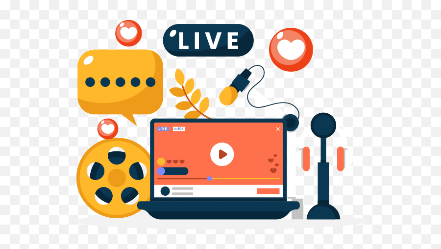 Facebook Livestream Magento 2 Extension Sync Videos To Your Web - Live Video Streaming Marketing Png,Facebook Live Icon Png