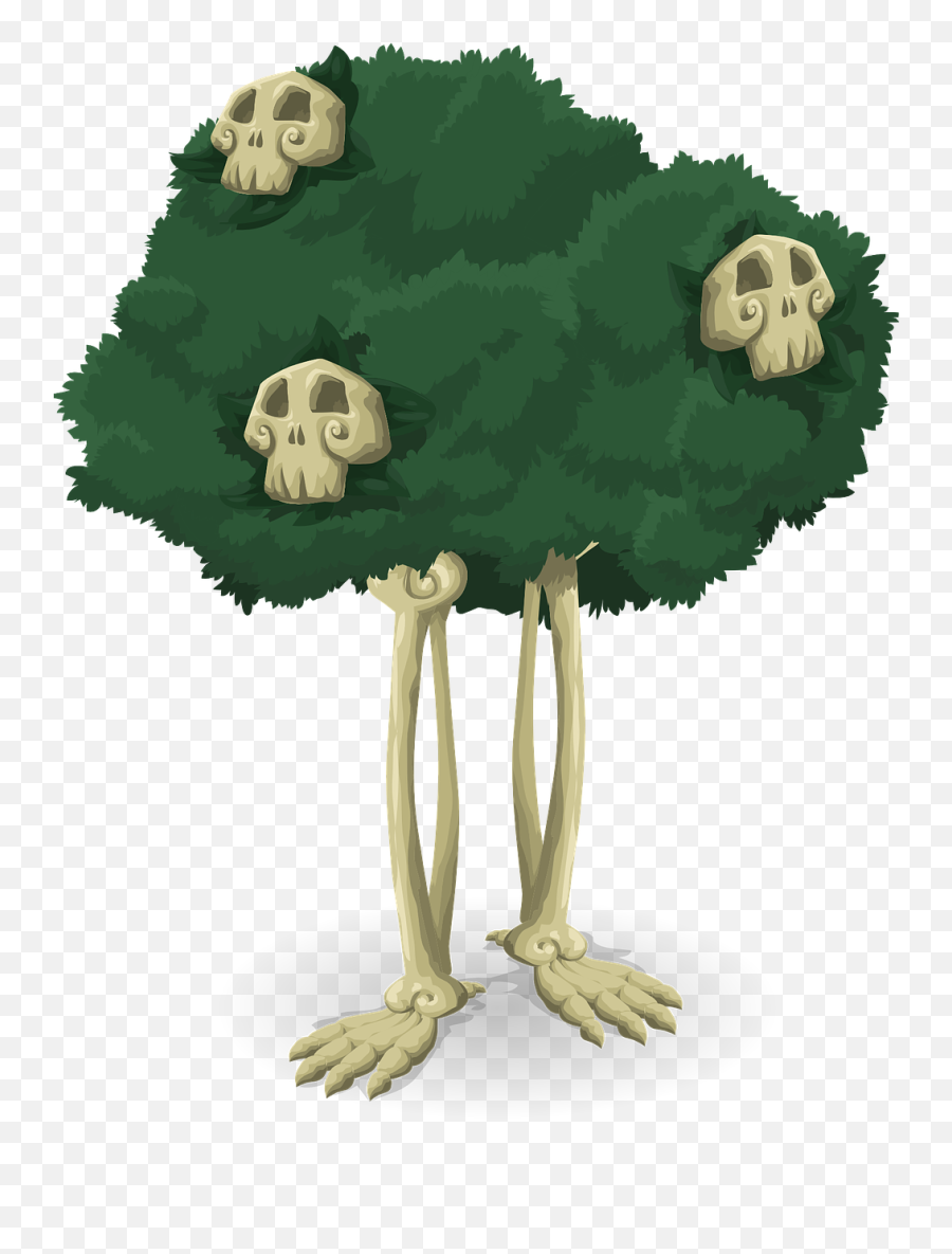 Tree Skeleton Bones - Free Vector Graphic On Pixabay Arbol De Huesos Png,Spooky Tree Png