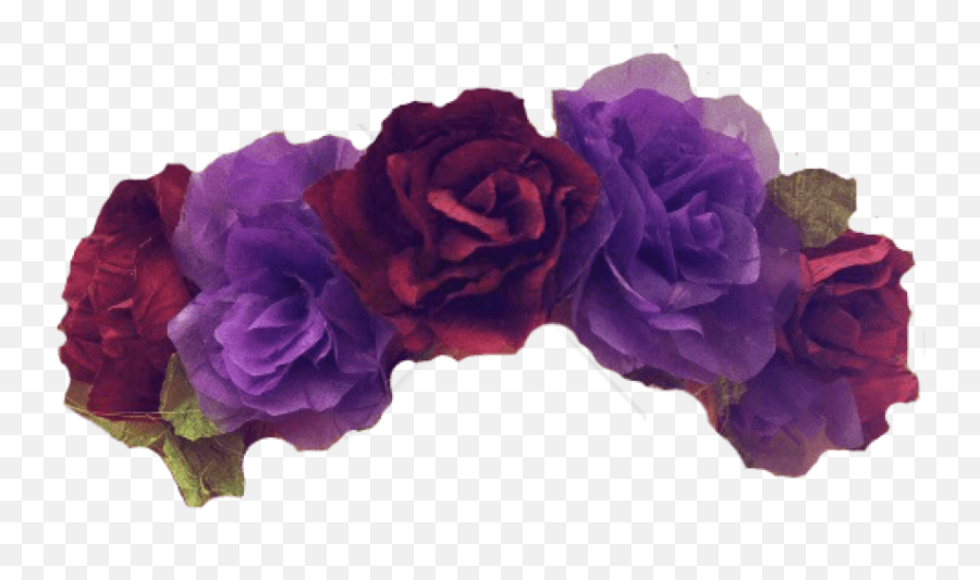 Black Flower Crown Png Picture 2230354 - Purple Flower Crown Png,Black Crown Png